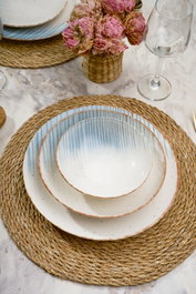 Hermia Vajilla de Porcelana de 24 Piezas Multicolor